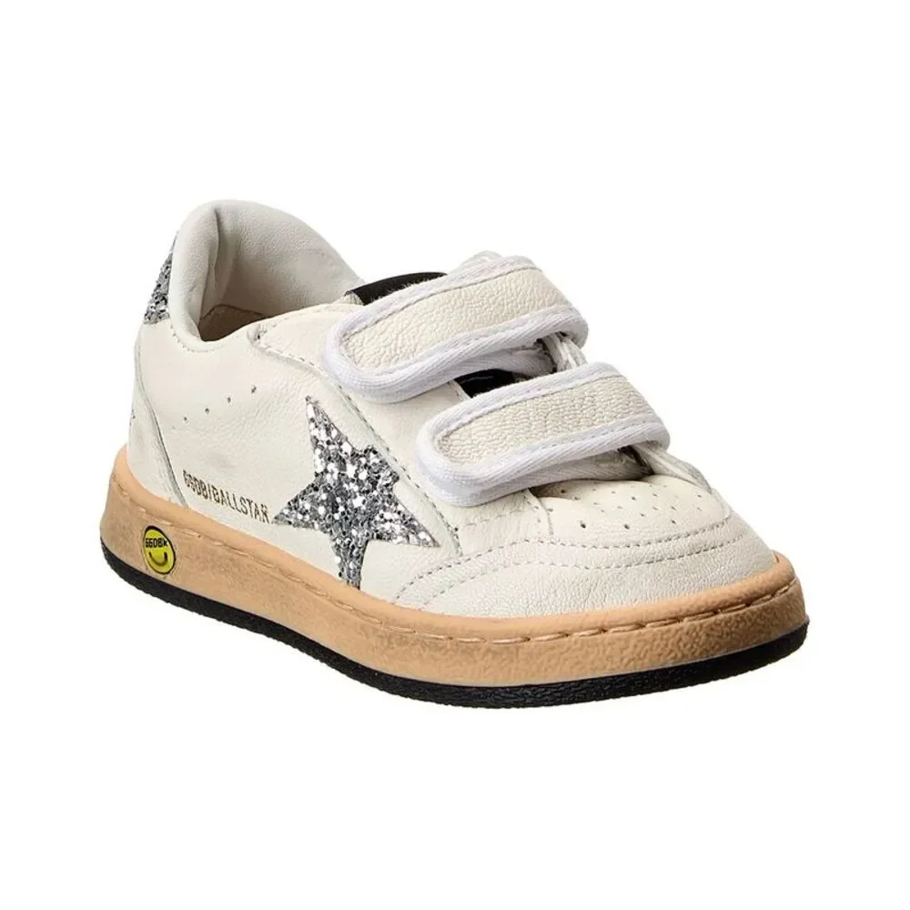 Golden Goose Ball Star Leather Sneaker, Blue
